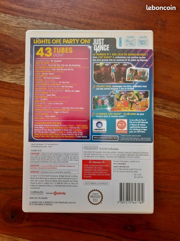 Just Dance 4 (Wii) (image 2)