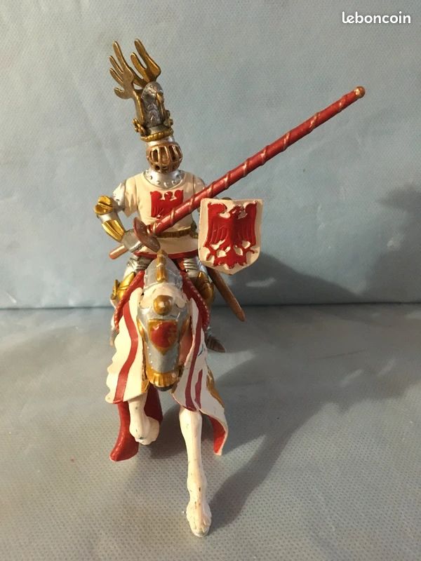 Figurine chevalier papo et son cheval papo (image 2)