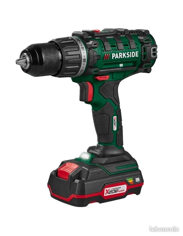 Set Perceuse-Visseuse sans fil Parkside (image 4)