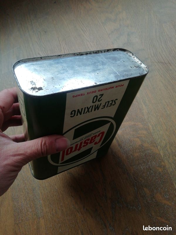 Plaque en émail Castrol Motor Oil 40 cm 1378 g Plaque publicitaire classique années 50 Style rétro Fifties
