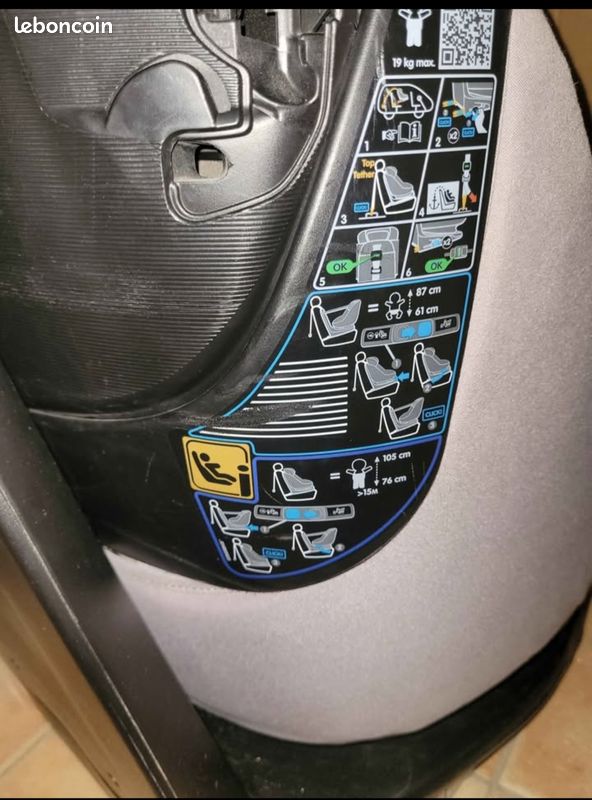 Siège auto isofix bébé confort Axissfix I-size pivotant 360° (image 6)