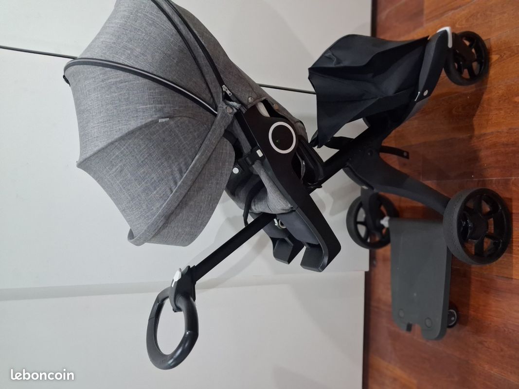 Poussette STOKKE XPLORY grise excellent etat (image 1)