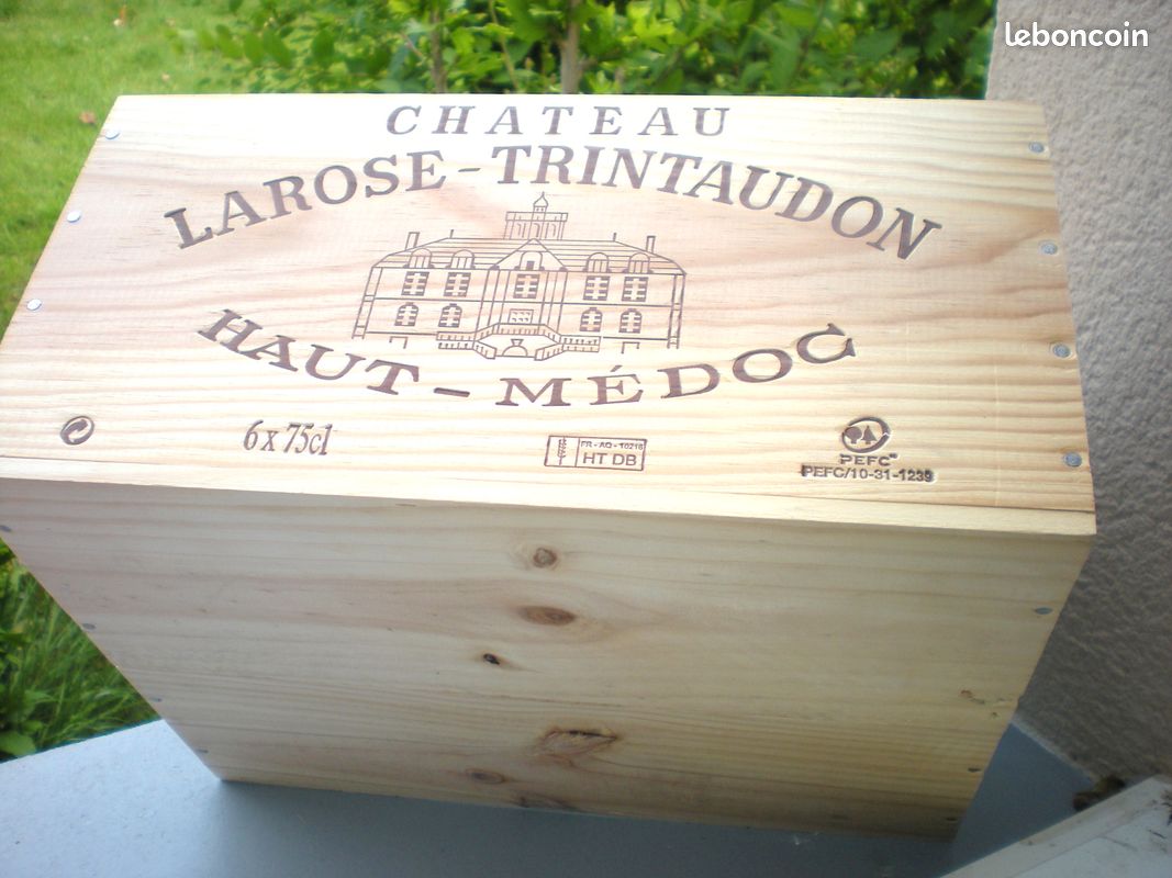 Caisses à vin, en bois - NEUVES - 8 euros pièce 0604409154 (image 6)