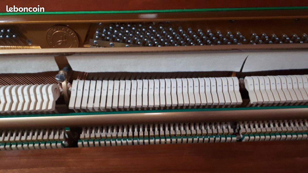 Piano droit Heilmann + Banquette d’origine (Possibilité de négocier) (image 5)