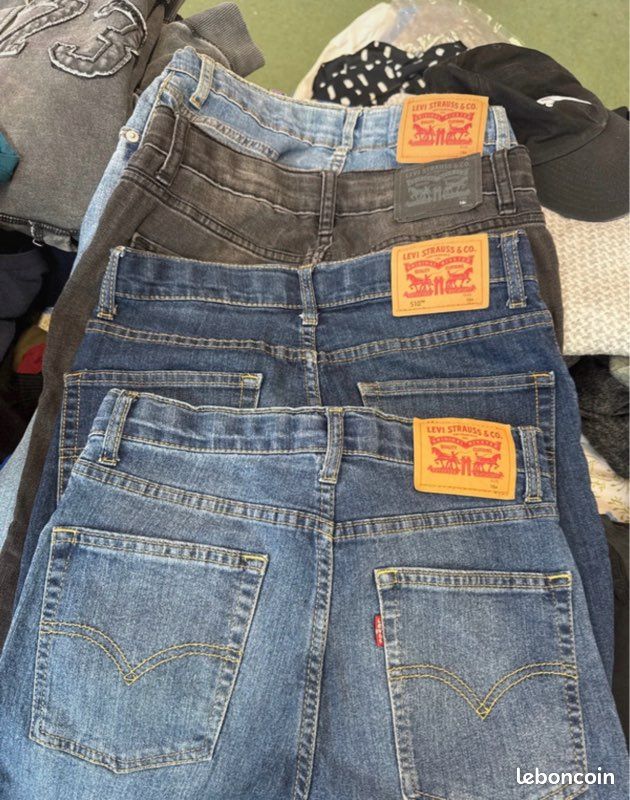 Lot Jean’s pantalon Levis 14 16 ans (image 3)