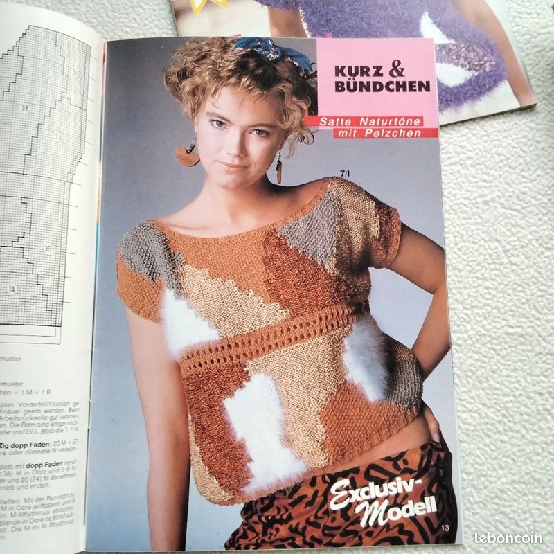 Lot 2 magazines tricot diana (image 2)