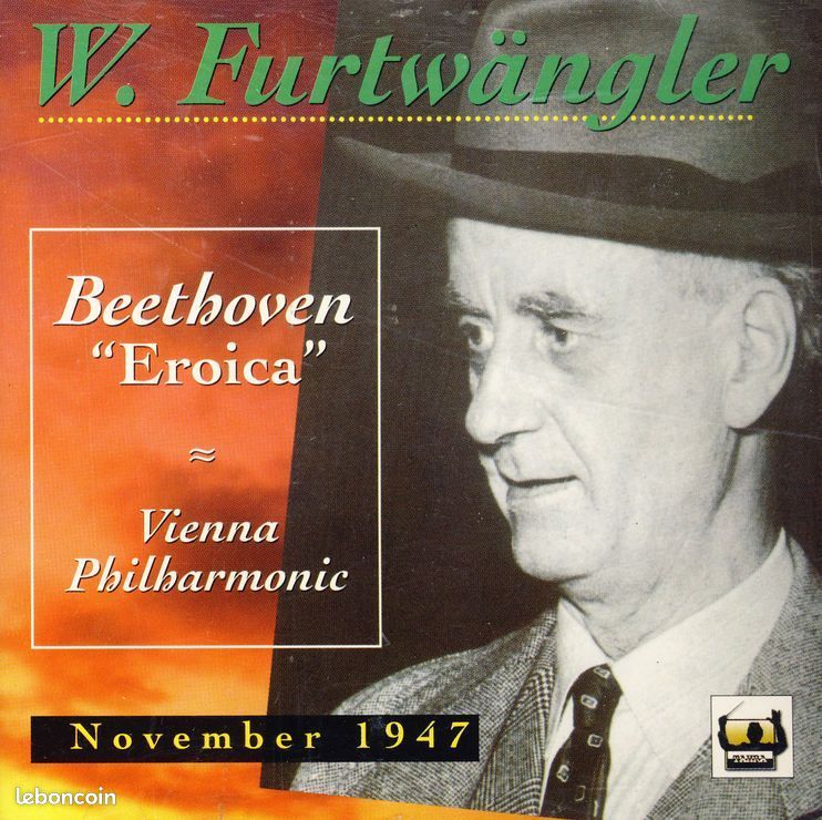 Wilhelm Furtwängler Ludwig van Beethoven Symphonie no.3 en mi bémol majeur opus 55 "Héroïque (image 1)