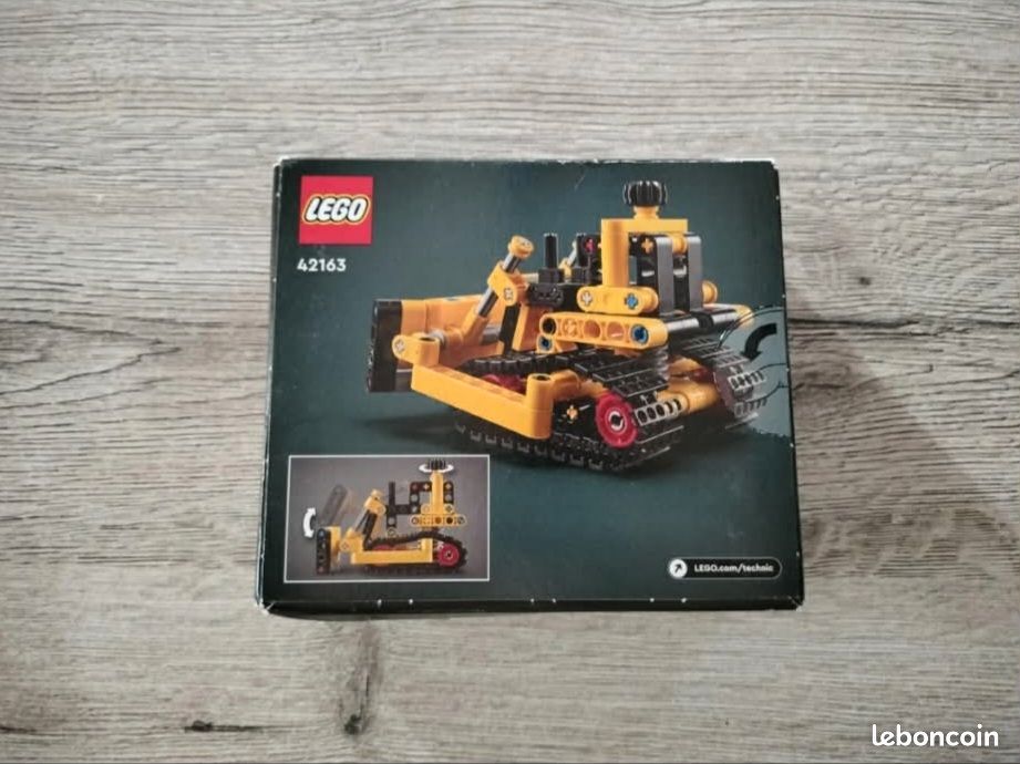 Lego technic bulldozer robuste 42163 (image 2)
