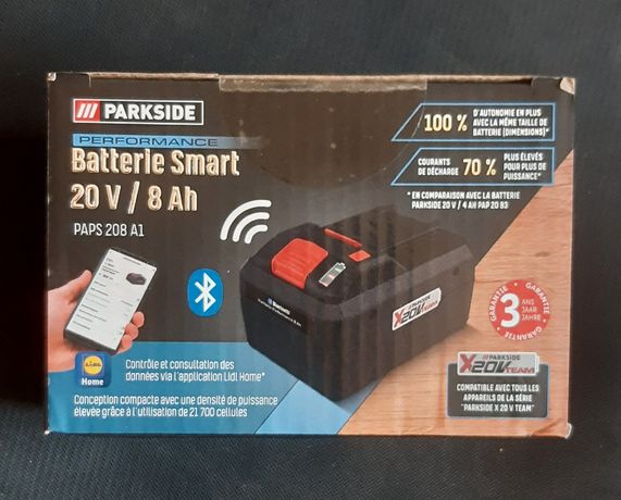 Batterie parkside 8ah d'occasion - Matériel et outils de bricolage -  leboncoin