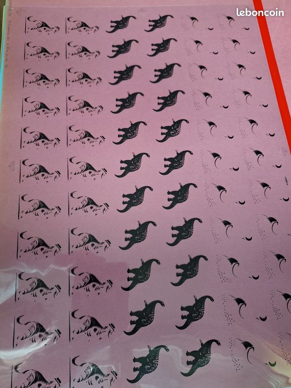 Sérigraphie dinosaures (image 6)