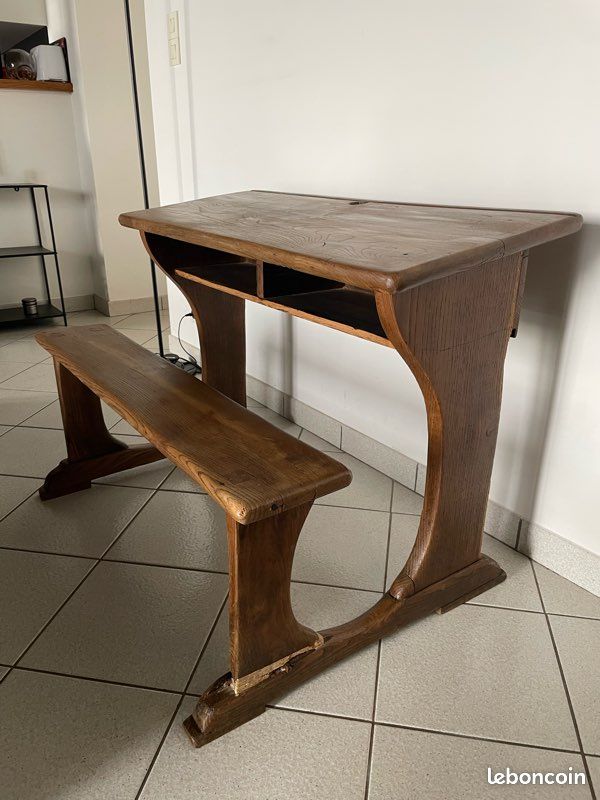Bureau écolier vintage (image 2)