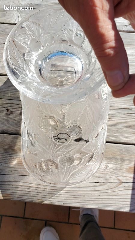 Coupe a fruits en verre (image 2)
