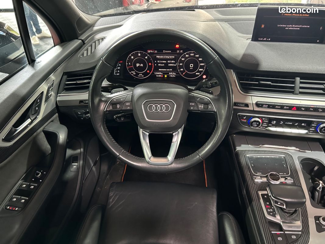 AUDI Q7 3.0 50 TDI 286 CH S-LINE QUATTRO TIPTRONIC / SUIVI CONSTRUCTEUR / CAMÉRA 360 / TOIT OUVRANT / BOSe (image 15)