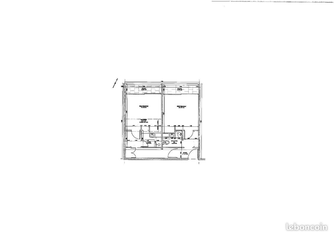 Duplex 2 pièces 46 m² (image 9)