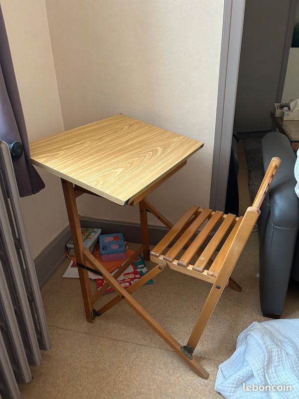 Bureau pliant vintage (image 1)