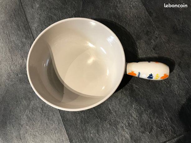 Ancien Caquelon Le Creuset 22 Cm - Made In France - Vintage - Occasion