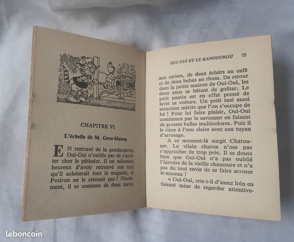 Oui-Oui et le kangourou Enid Blyton Bibliothèque rose (image 4)