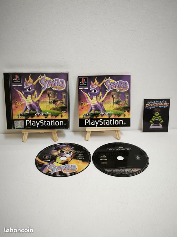 Spyro The Dragon Sony Playstation 1 PS1 envoi rapide et suivi - Jeux vidéo