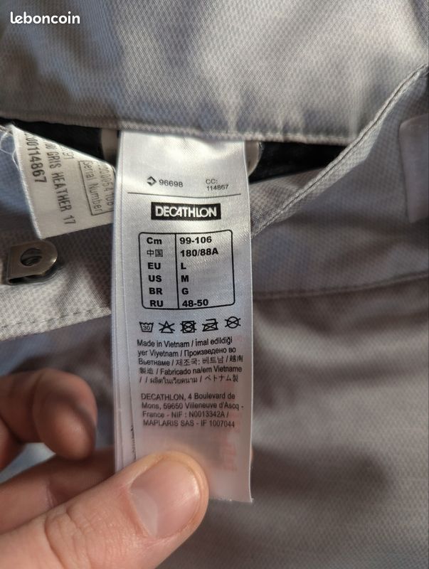 Pantalon de ski taille L (image 5)