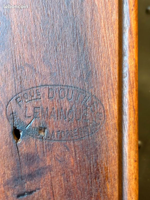 Etau de sculpteur ou de menuisier ancien (image 8)