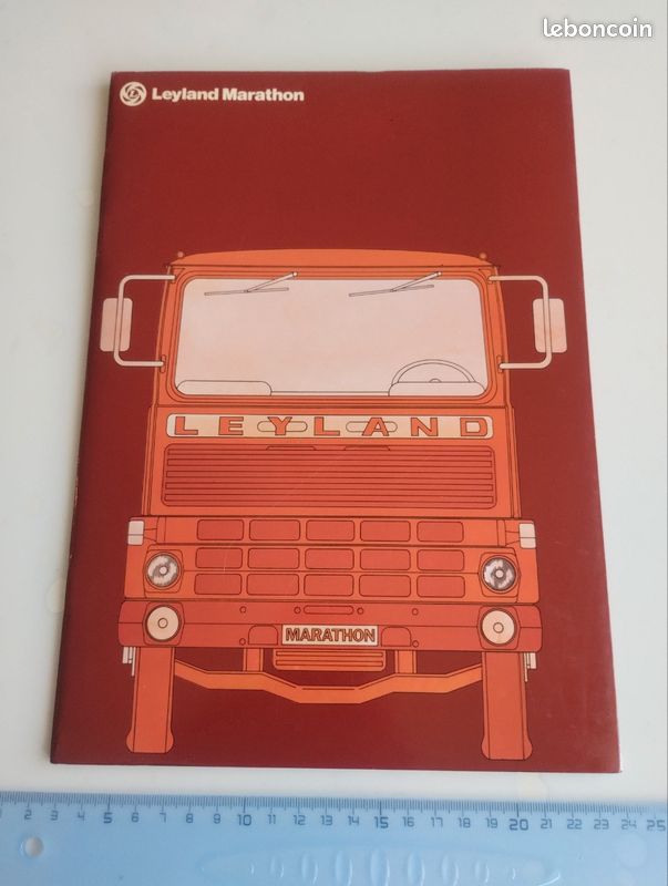 Leyland Marathon, catalogue publicitaire poids lourds des années 70-80 (image 1)