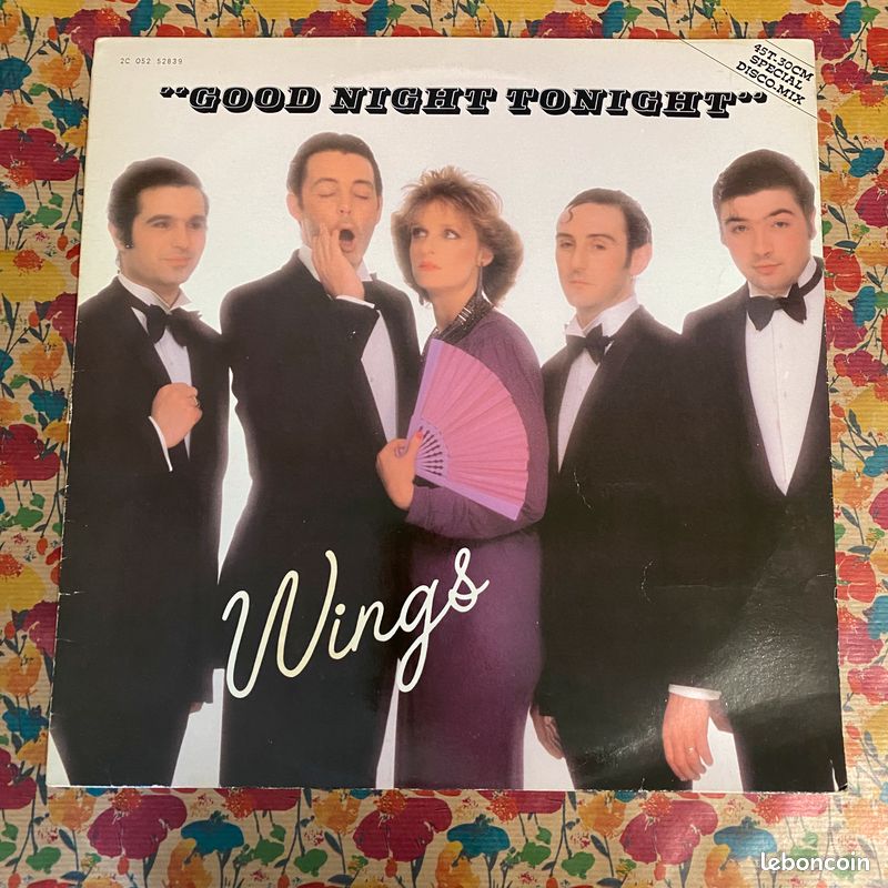 Vinyle Wings – Good Night Tonight (Special Disco-Mix) (image 1)