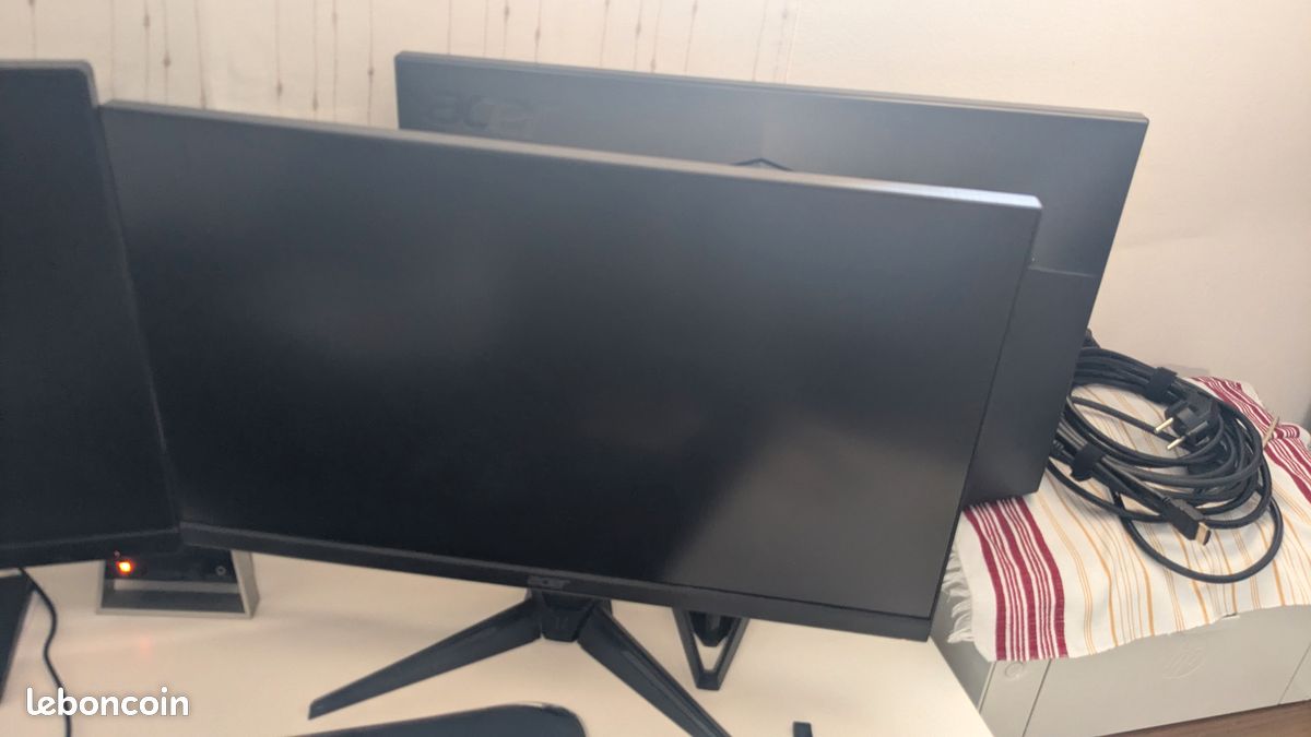 Écran pc gamer -21.5" - Full HD - 75Hz - Dalle VA - 1ms (image 1)