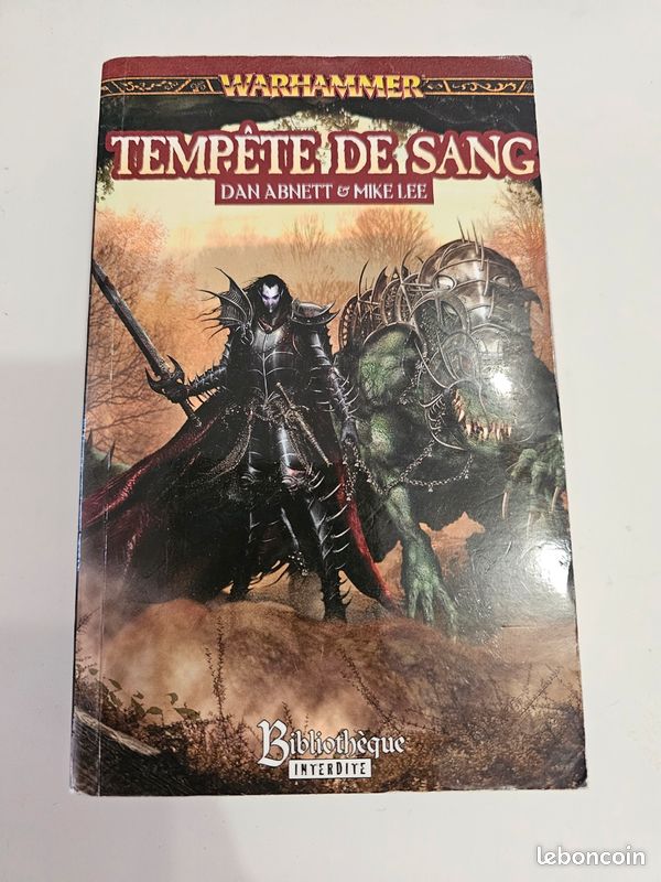 Warhammer Malus Darkblade Tempête de sang - Livres