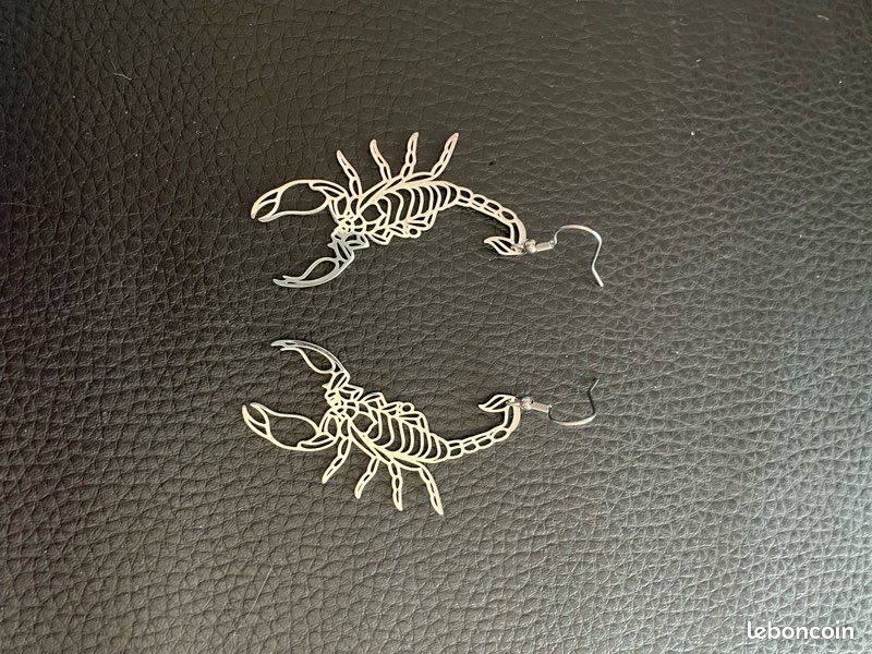 Boucle d’oreille en acier inoxydable (image 2)