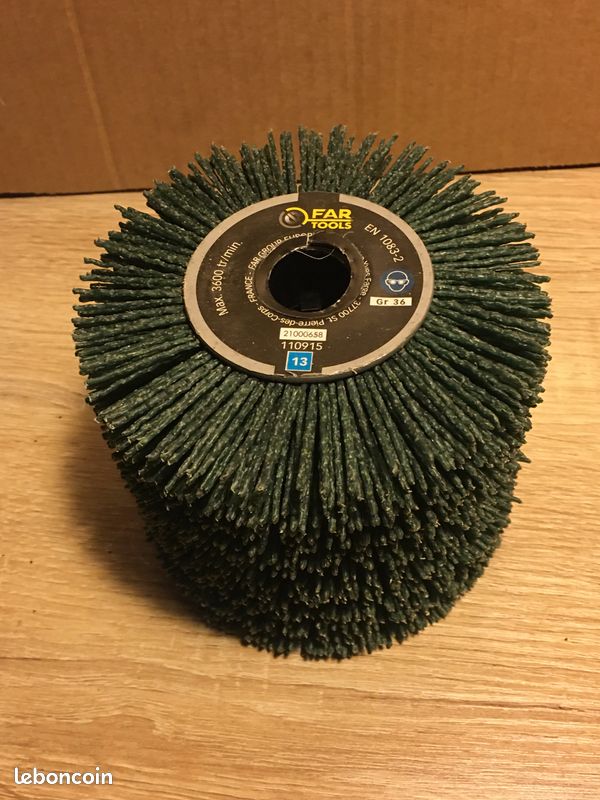 Far Tools Brosses Abrasives Grain 80 Largeur 100 Mm - 120 Mm Pour Machine 362178