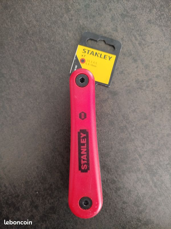 Jeu de 7 clés mâles Stanley (image 2)
