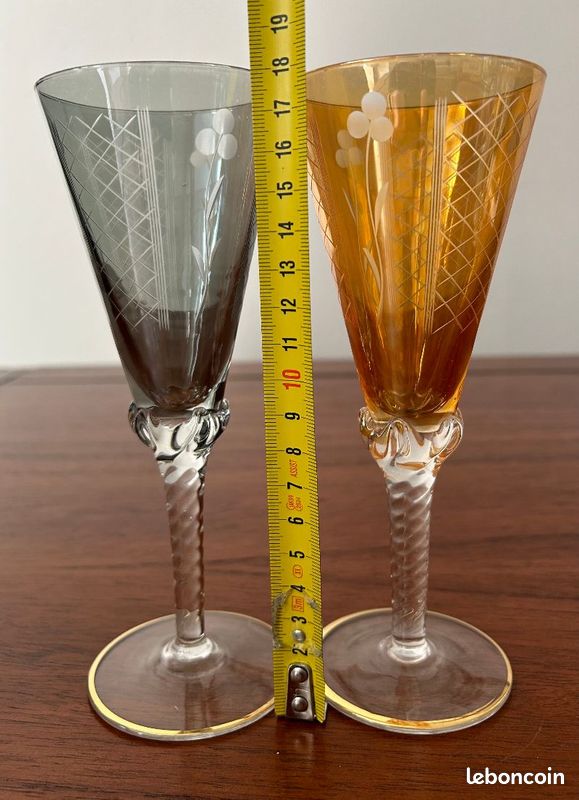 2 flûtes à champagne (image 3)