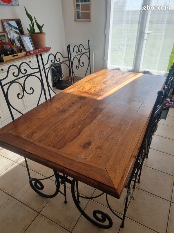 Table et 6 chaises maison du monde (image 1)