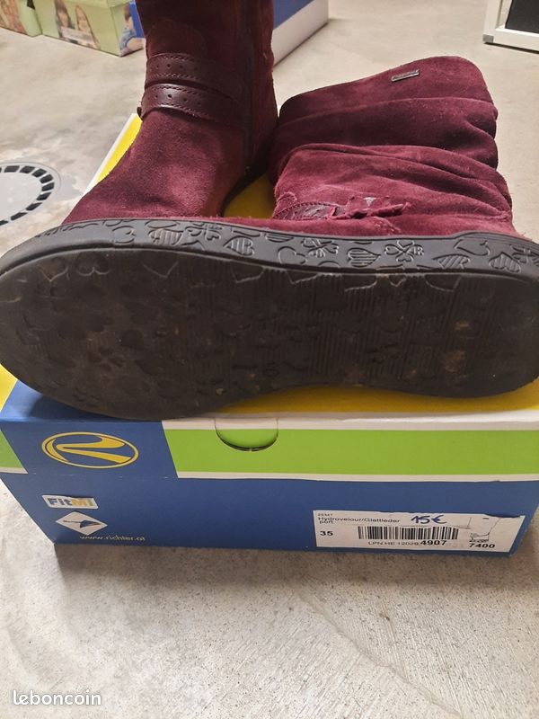 Bottes fille richter 35 Chaussures