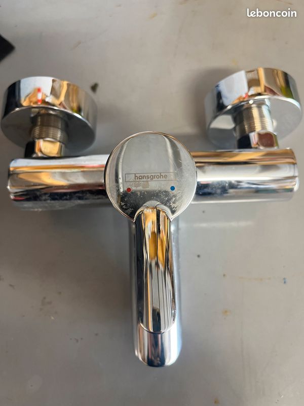 Mitigeur mécanique de baignoire chromé, HANSGROHE (image 2)