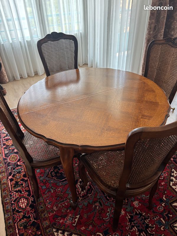 Lot mobilier table chaises et buffets (image 2)