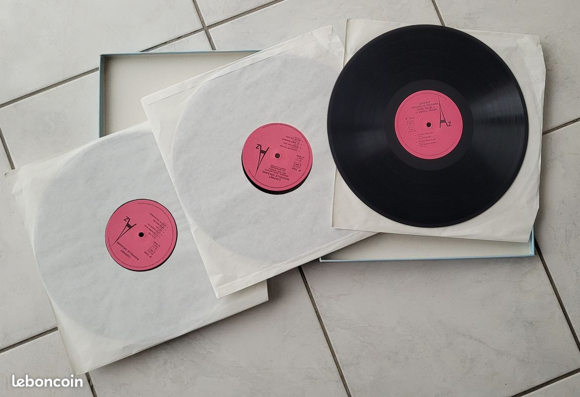 Coffret de 3 vinyles 33 tours - Fabuleuse musique de la Nouvelle Orléans (image 3)