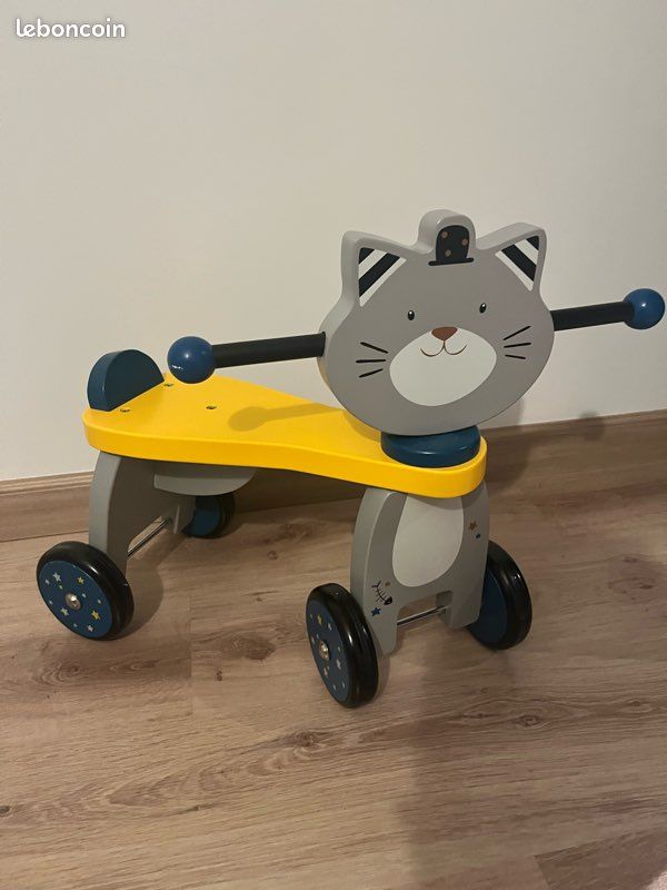 Porteur bois chat (image 1)