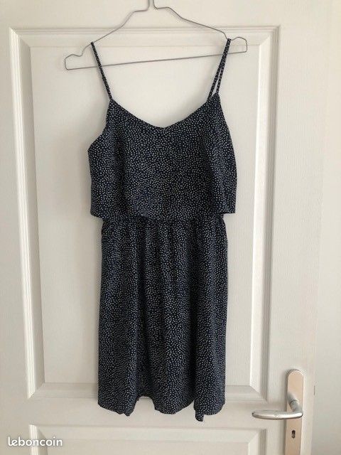 Robe d'été H&M marine S (image 2)