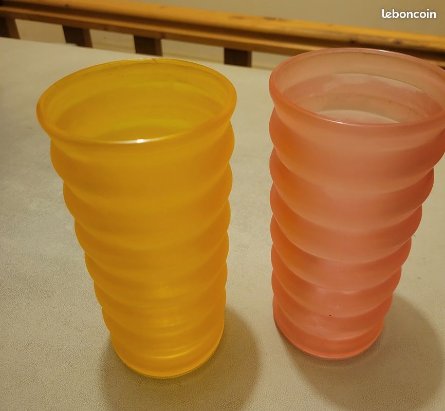 Lot de 2 verre haut (image 1)