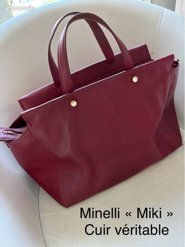 Handbag Minelli Marque Cabas Minelli Sac Ã Main Femme Minelli Sac
