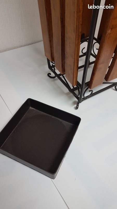 Porte Parapluie metal forgé rustique (image 7)