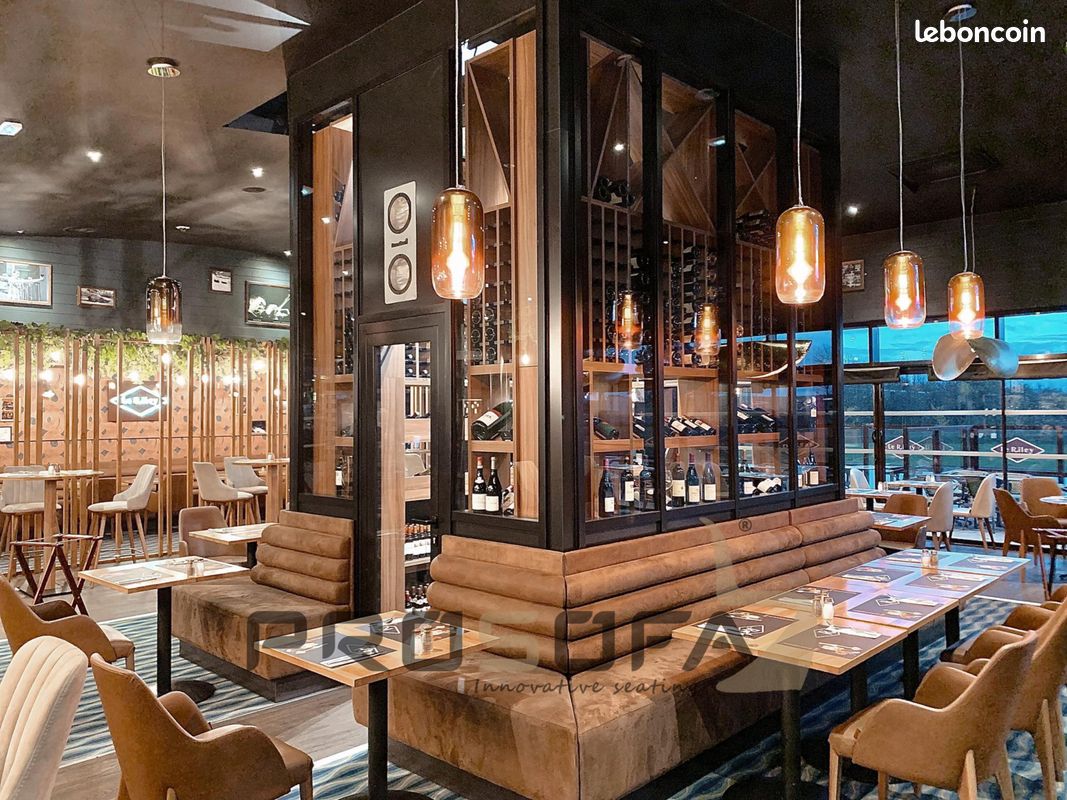 đïž Banquette restaurant bars cafĂ©s snack fast food | Mobilier HORECA CHR đȘ (image 3)