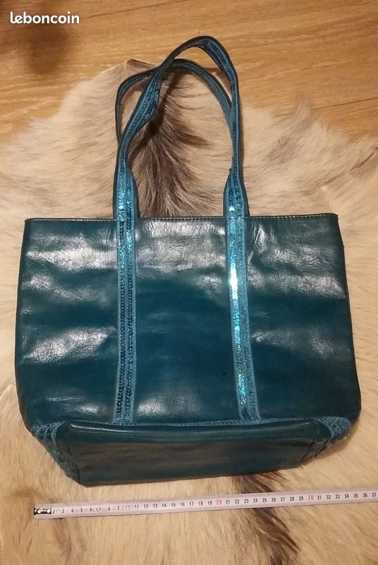 Sac cuir artisanal marocain (image 2)