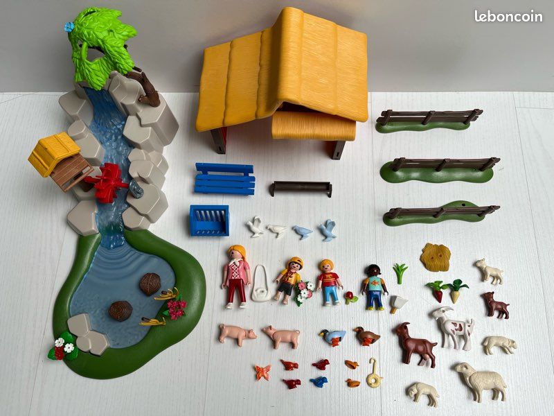 Playmobil 4851 - Parc animalier avec famille (image 2)