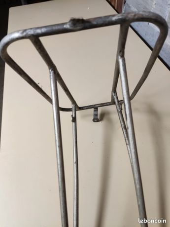 Porte-bagages Vélo ESGE 8075 J3 – Allemagne – Chromé Noir – Vintage