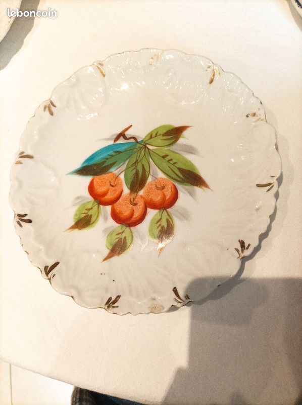 Assiettes fruits abricots (image 1)