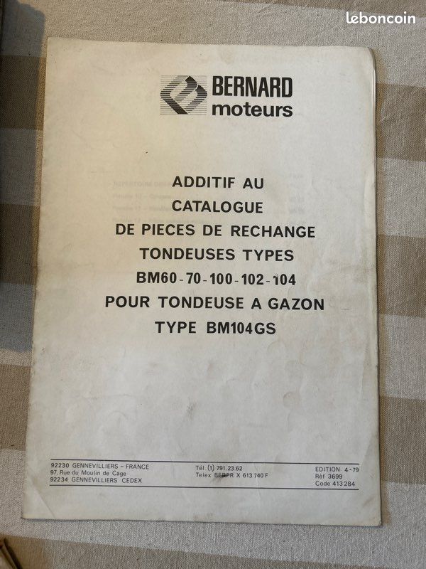 Notice Bernard Moteurs (image 8)