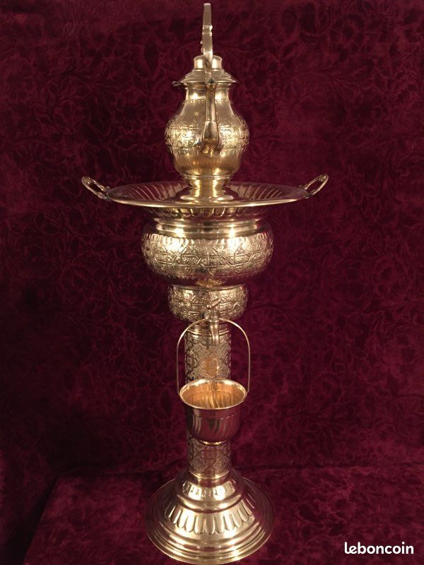 Soumaya - Lavabo en cuivre marocain