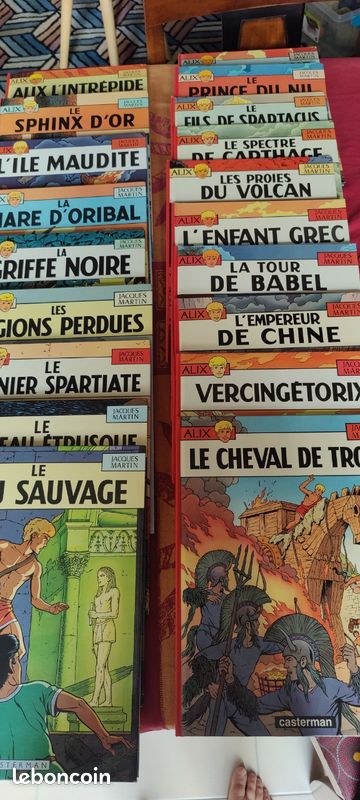 Lot bd Alix tomes 1 à 19 (image 1)